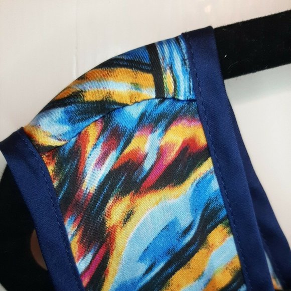 Lane Bryant Plus Size 26 Colorful Tank Top Lightweight FUN - Picture 2 of 11